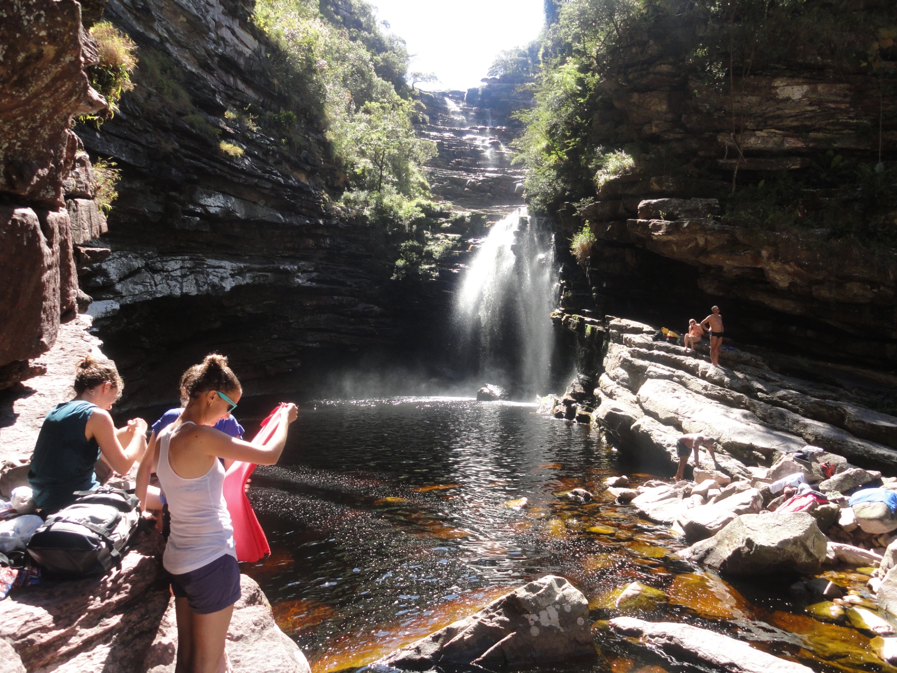 Cachoeira do Sossego + Ribeirão do Meio